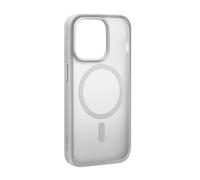 Custodia in silicone per iPhone 15 Pro Max con effetto sfumato e MagSafe - argen