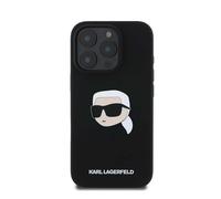 Custodia in silicone per iPhone 16 Pro Max compatibile con la serie Karl Head