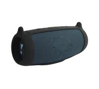 Custodia in silicone per JBL Charge 5,altoparlante Bluetooth, evitare che da graffiare Viaggio trasporto protettivo con tracolla e moschettone collegare l'altoparlante (NERO)
