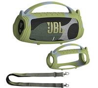 Custodia in silicone per JBL Charge 5 altoparlante Bluetooth portatile, custodia protettiva per JBL Charge 5 accessori per altoparlanti Bluetooth portatili (custodia mimetica)