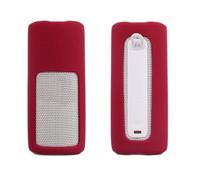 Custodia in silicone per JBL Grip, antiscivolo, impermeabile, antiurto, impugnatura per altoparlante, custodia morbida portatile, tinta unita, rosso