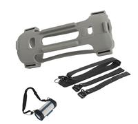 Custodia in silicone per JBL Grip, cassa di spalla per spalle protezione protettiva protezione della copertura del silicone con cinturini per montaggio per bici per JBL Grip (gray)