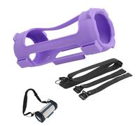 Custodia in silicone per JBL Grip, cassa di spalla per spalle protezione protettiva protezione della copertura del silicone con cinturini per montaggio per bici per JBL Grip (purple)