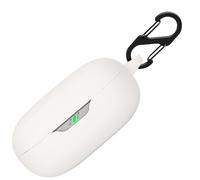 Custodia in silicone per JBL JBL Wave Flex Custodia protettiva antiurto e pelle protettiva per JBL JBL Wave Flex con Keychain (bianco)
