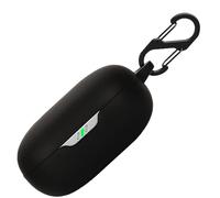 Custodia in silicone per JBL JBL Wave Flex Custodia protettiva antiurto e pelle protettiva per JBL JBL Wave Flex con Keychain (nero)