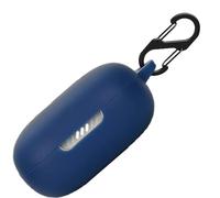 Custodia in silicone per JBL Live Pro 2 TWS/Live Pro +/Live Pro Plus TWS, custodia protettiva antiurto e pelle protettiva per JBL Live Pro2 TWS/Live Pro + TWS con Keychain (blu scuro)