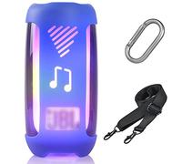 Custodia in silicone per JBL Pulse 5 altoparlante Bluetooth impermeabile (blu)