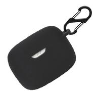 Custodia in silicone per JBL Tune Beam, resistente agli urti e alla pelle, per JBL Tune Beam with Keychain (nero)