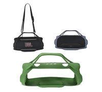 Custodia in silicone per JBL Xtreme 5, resistente agli urti con manico spesso 6 mm, borsa da trasporto portatile alternativa per campeggio all'aperto, spiaggia, viaggi, pelle protettiva per