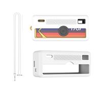 Custodia in silicone per Kodak Charmera portachiavi fotocamera digitale, custodia protettiva morbida con cordino, custodia morbida antiurto e antiscivolo, protezione completa per Kodak Charmera