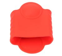 Custodia in silicone per la protezione dell'obiettivo e dello schermo della fotocamera, compatibile con Insta360 ONE X2 (rossa).