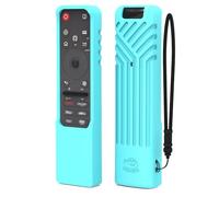 Custodia in silicone per LG MR25GA Magic Remote (serie 2025 OLED C5 B5 G5 M5), antiurto e antiscivolo, con impugnatura per telecomando LG Smart TV (blu)