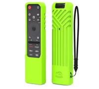 Custodia in silicone per LG MR25GA Magic Remote (serie 2025 OLED C5 B5 G5 M5), antiurto e antiscivolo, su misura con grip per telecomando LG Smart TV (verde)