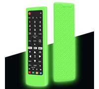 Custodia in Silicone per LG Telecomando AKB75095308 AKB74915324 AKB73715601 AKB75095307 Telecomando, Anti-Scivolo Antiurto Protettiva Cover Cassa Copertura per LG Smart TV Remote (Verde Fluorescente)