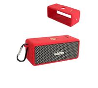 Custodia in silicone per Marshall Emberton II portatile altoparlante Bluetooth antiurto, antipolvere e impermeabile, per un uso senza preoccupazioni, colore: rosso