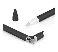 Custodia in silicone per matita 1st Pen Skin Case Cover morbida protettiva Grippers Holder con pennino La copertura protegge il cappuccio da rotolamento fuori superficie irregolare e perdersi.