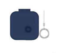 Custodia in silicone per niente orecchio (3) che protegge gli auricolari consentendo una comoda porta e un controllo d'uso (blu)