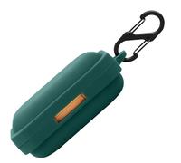 Custodia in silicone per Nothing Ear(a), custodia protettiva antiurto e protezione per la pelle per Nothing Ear(a) con Keychain (verde scuro)