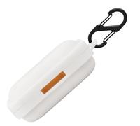 Custodia in silicone per Nothing Ear (a), custodia protettiva antiurto e protezione per la pelle per Nothing Ear(a) con Keychain (bianco)