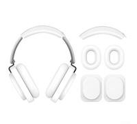 Custodia in silicone per Nothing Headphone (1), cover morbida in TPU, cuscinetti auricolari, copricapo, anti-graffio e anti-sudore, accessori per cuffie per Nothing (bianco)