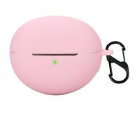 Custodia in silicone per Oppo Enco Free2 / Enco Free2i Bluetooth Cuffie Cover Cover Cover per Oppo Enco Free2 (Rosa)