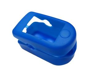 Custodia in silicone per pulsossimetro Realizzata con materiali sostenibili che riduce a lungo le sostituzioni dei rifiuti Custodia flessibile per pulsossimetro in silicone