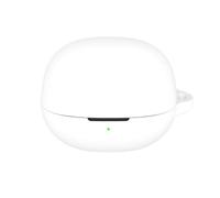 Custodia in Silicone per QCY MeloBuds N20, Custodia Protettiva per Auricolari (bianco)