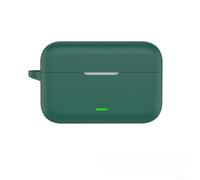 Custodia in silicone per Realme Buds T500 Pro, resistente all'usura, morbida, antiurto, custodia protettiva per auricolari, colore nero (verde)