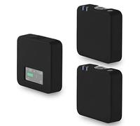 Custodia in Silicone per RODE Wireless GO I II Microfono, Cover Protettiva Compatibile con RODE Wireless GO 1 & 2 Sistema Microfono Wireless di Frgyee (Nero)