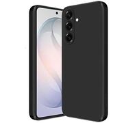 Custodia in silicone per Samsung Galaxy S26, protezione antiurto, rivestimento in microfibra antigraffio, morbida al tatto, in gomma gel anti-impronte, colore nero