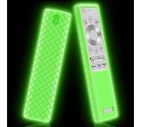 Custodia in Silicone per Samsung Telecomando BN59-01358B BN59-01363 BN59-01311B BN59-01311G TV Telecomando Guscio Protettiva Cover Cassa Copertura per Samsung originale Remote (Verde Fluorescente)