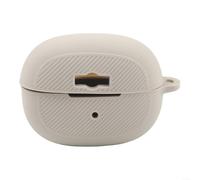 Custodia in silicone per Shokz OpenDots ONE: Cover antiurto con moschettone e kit di pulizia, guscio antipolvere (grigio)