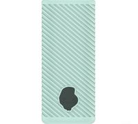 Custodia in silicone per Skullcandy Dime 2 per evo, custodia protettiva antiurto con portachiavi, morbida pelle nera, verde, bianca, rosa, accessorio da viaggio per auricolari, 8,6 x 3,7 cm, per Slim
