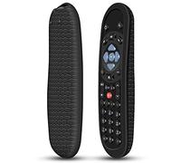 Custodia in Silicone per Sky Q Sostitutivo Telecomando Guscio Salvatelecomando per Sky 135/EC101/Non-Touch/Touch Edition/Mini/Box/Sky Glass Remote Protettiva Cover Anti-Scivolo Cassa Copertura (Nero)
