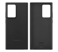 Custodia in silicone per smartphone - SAMSUNG - Nera - Compatibile con Note20 Ultra - Silicone - Protezione antiurto