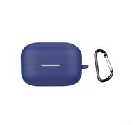 Custodia in silicone per SONY LinkBuds Clip WF-LC900, spessore della parete ottimizzato per assorbimento degli urti e reattività (blu scuro)
