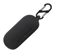 Custodia in silicone per Sony WF-C700N, antiurto e pelle protettiva per Sony WF-C700N con Keychain (nero)