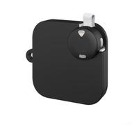 Custodia in silicone per Soundcore Work AI Voice Recorder per antiurto (nero)