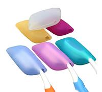 Custodia in silicone per spazzolino da denti, custodia per spazzolino da denti in silicone per la casa, all'aperto e da viaggio, protezione casuale creativa e squisita fattura, design pratico