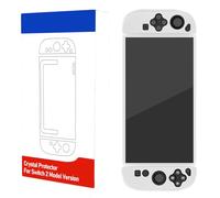 Custodia in silicone per Switch 2-NS2 Console di gioco Custodia protettiva e per JoyCon Coperture, per NS 2 Silicone coperchio di protezione (Bianco)