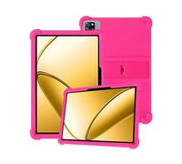 Custodia in silicone per tablet Blackview 2025 Newwst 10 pollici Tab60 WIFI Android 14 tablet con copertura completa, antiurto, antigraffio, supporto regolabile e copertura in morbido silicone, rosa