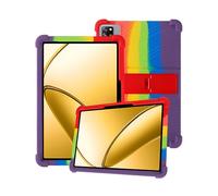 Custodia in silicone per tablet Blackview 2025 Newwst 10 pollici Tab60 WIFI Android 14 tablet con copertura completa, antiurto, antigraffio, supporto regolabile e morbida copertura in silicone,