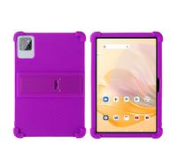 Custodia in silicone per tablet PRITOM Tab 11/12 modello L10 da 10,1 pollici, adatta ai bambini, antiurto, morbida custodia protettiva con supporto regolabile per PC (viola)