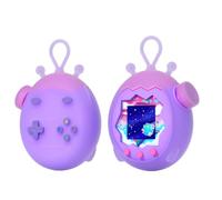 Custodia in silicone per Tamagotchi Paradise, custodia protettiva morbida anti-goccia e antigraffio, colore: viola gelatina
