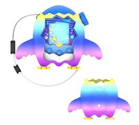 Custodia in silicone per Tamagotchi Paradise, custodia protettiva stand up case antiscivolo in silicone per Tamagotchi Paradise Virtual Pet Game Machine con cordino (colori misti)