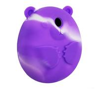 Custodia in silicone per Tamagotchi Pix Virtual Pet Machine con cinghia da polso, guscio morbido paraurti, pelle protettiva antiurto, accessorio carino giocattolo per bambini (viola)