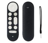 Custodia in silicone per telecomando, cover colorata a prova di goccia, per Google TV 4K Streamer (blu)