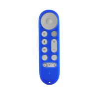 Custodia in silicone per telecomando Google GY3LE, custodia protettiva in silicone per telecomando Google TV Streamer 4K TV 2024 (blu)