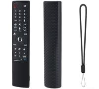 Custodia in silicone per telecomando LG AN-MR700, costruita per una maggiore durata, conformità accurata e funzionalità che si illumina al buio in condizioni di scarsa illuminazione, colore: nero