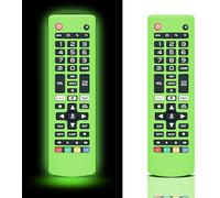 Custodia in silicone per telecomando LG TV Glow in The Dark, custodia per telecomando LG Smart TV AKB75095307 AKB75375604 AKB74915305 (verde luminoso) -【 Confezione da 2】